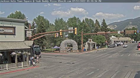 jackson hole town square webcam|Town Square 